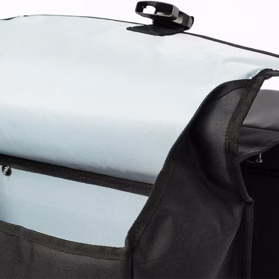 Borsa doppia per bicicletta posteriore impermeabile con striscia riflettente (HBG-084)